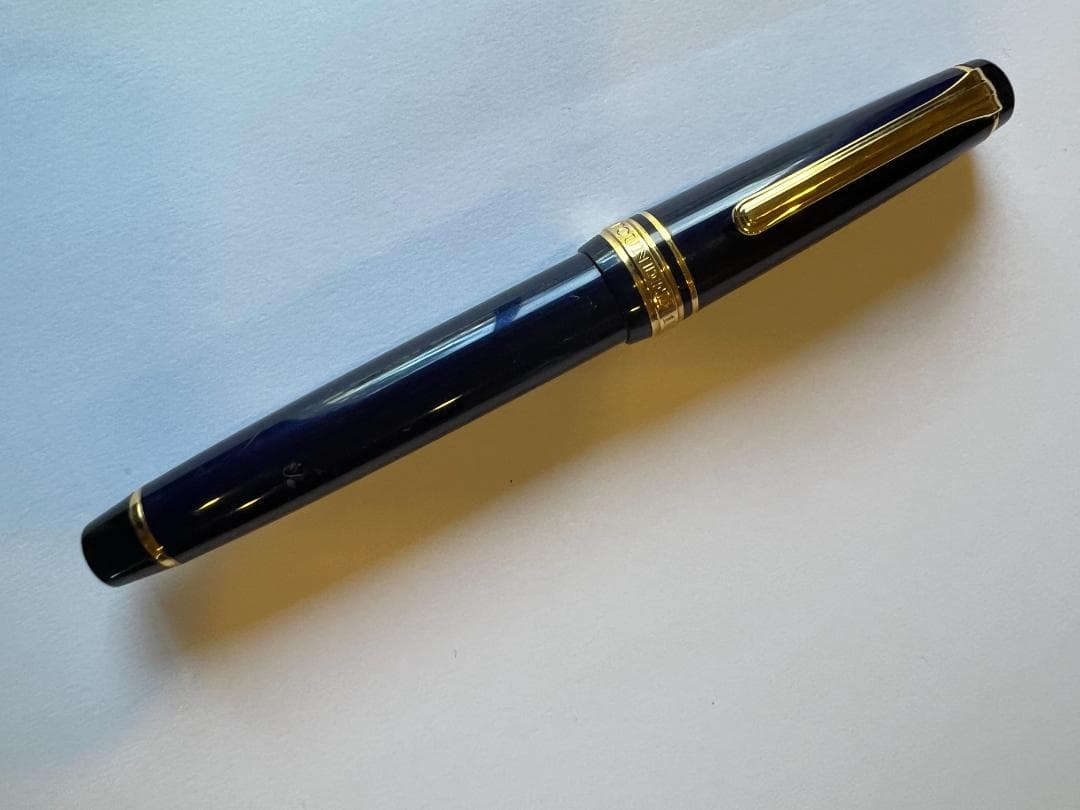 2日間特別価格‼️希少！セーラー長刀研ぎ万年筆14K極美｜ワンオーナー保管品！