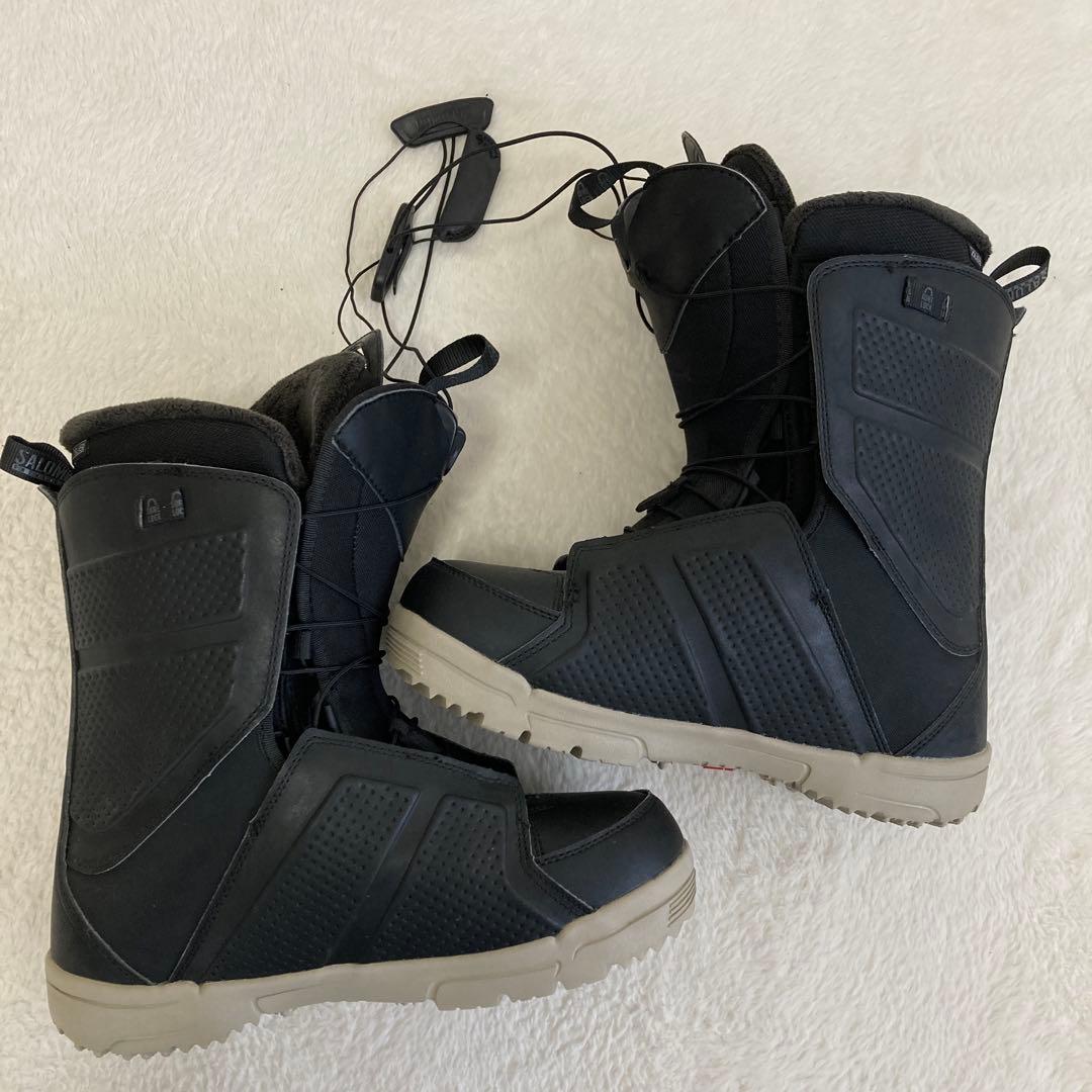 【竜神】SALOMON サロモン　スノーボードブーツ　27.5cm 黒
