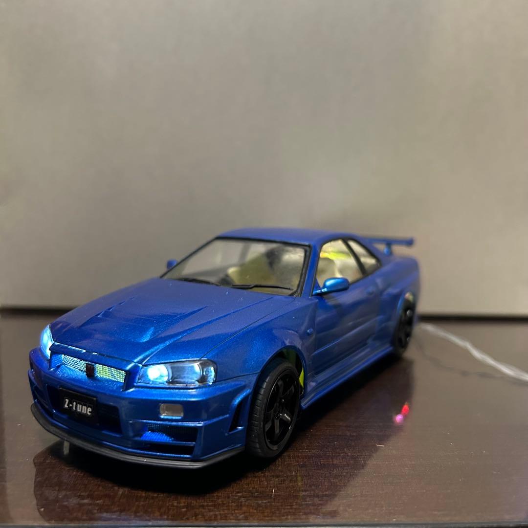 タミヤ R34 GT-R プラモデル 1/24