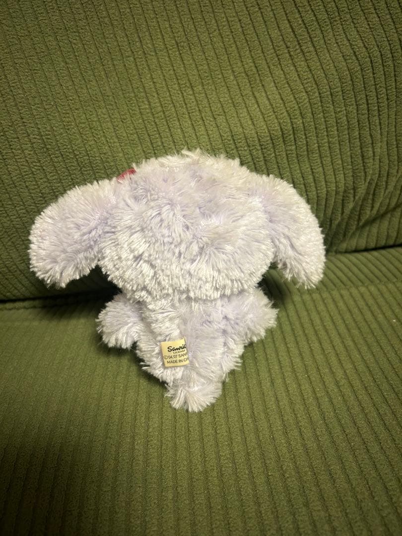 シュガーバニーズ　ブルーベリーうさ　うなずきぬいぐるみ