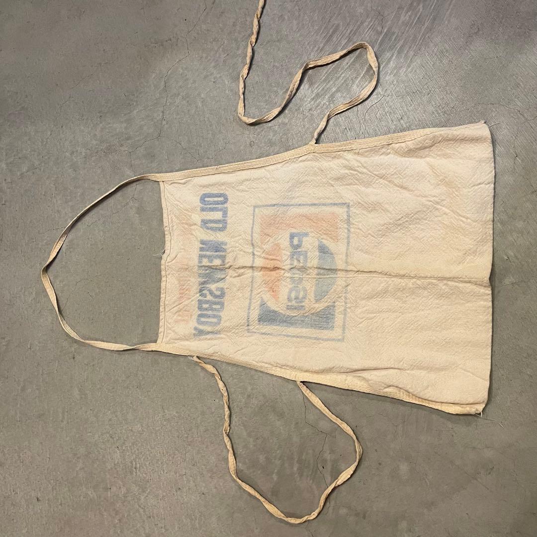 40s　PEPSI ワークエプロン　ニュースペーパー　　ビンテージ