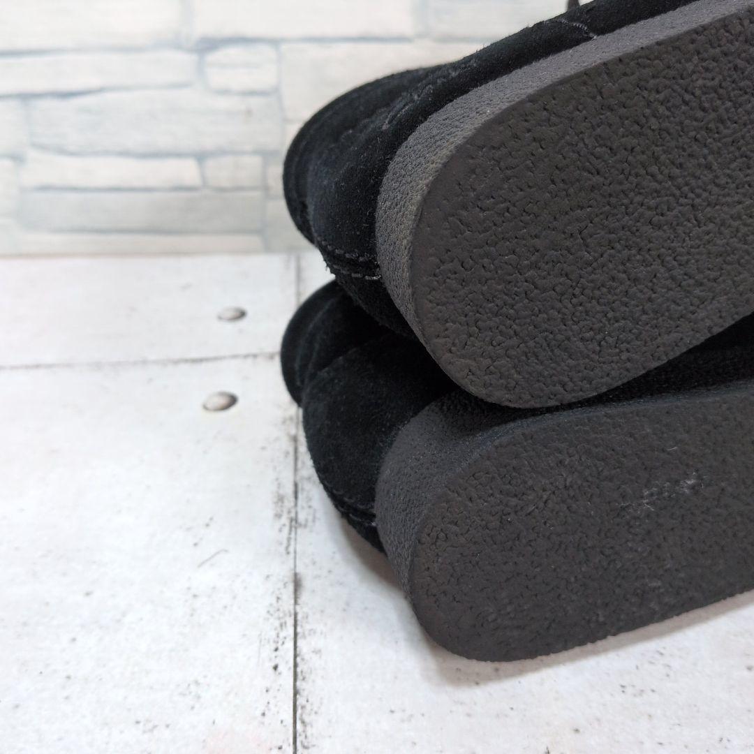 【美品】Clarks Wallabee EVOワラビーブーツ　スエード　ブラック