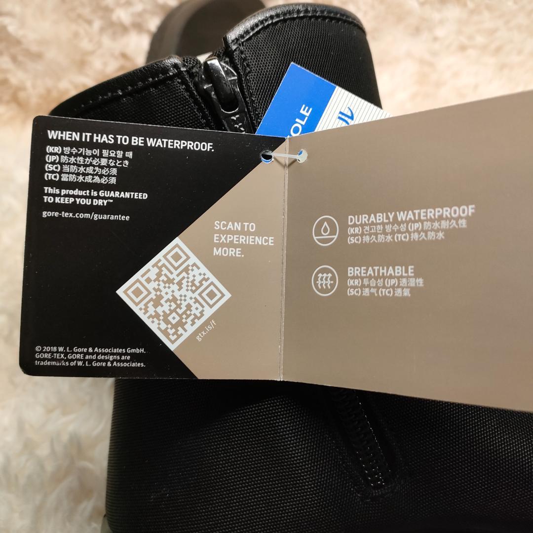 【新品タグ付】アサヒシューズ　GORE-TEX防水ショートブーツ 23.0　3E