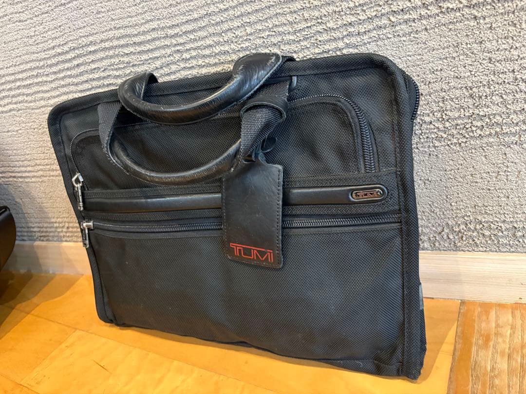 TUMI ブラック スリム•ブリーフ/ビジネスバッグ　3点セット