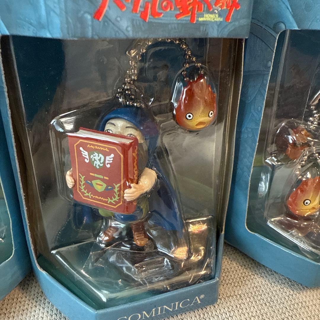 コミニカ ハウルの動く城 ミニフィギュア 新品未開封 4種セットマルクル