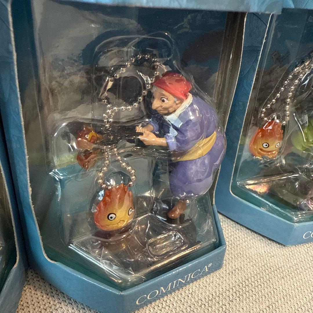 コミニカ ハウルの動く城 ミニフィギュア 新品未開封 4種セットマルクル