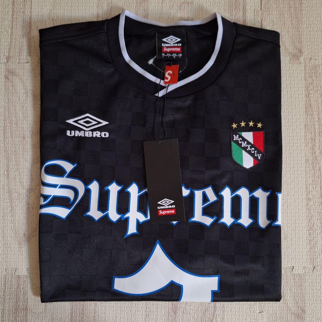 【新品】 Supreme / Umbro Soccer Jersey ブラック