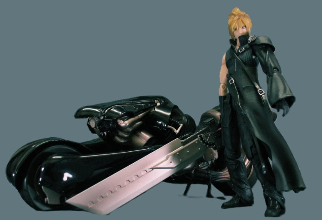 中古 PLAYARTS クラウド＆フェンリル +EXTRA PARTS セット