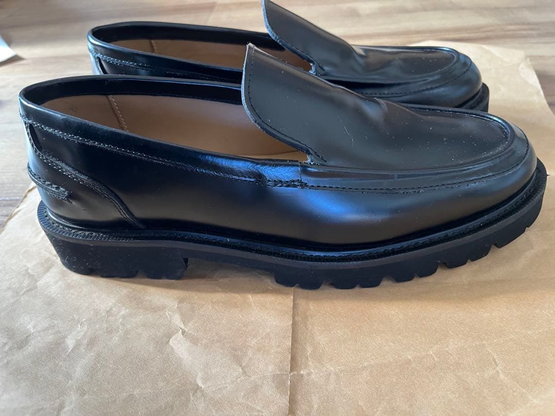 カレンソロジー /CAMINANDO プレーンローファー ブラック 38