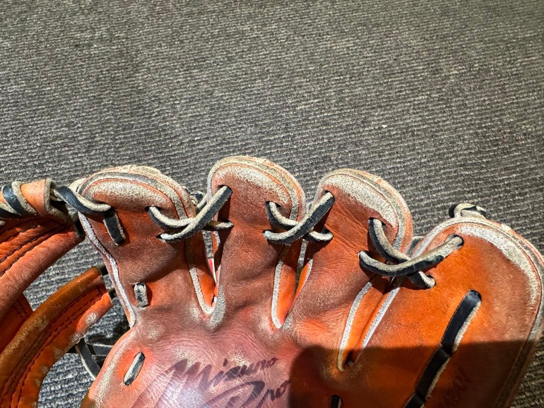 ミズノプロ　オーダー　グローブ　少年　軟式