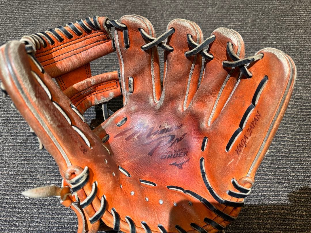 ミズノプロ　オーダー　グローブ　少年　軟式