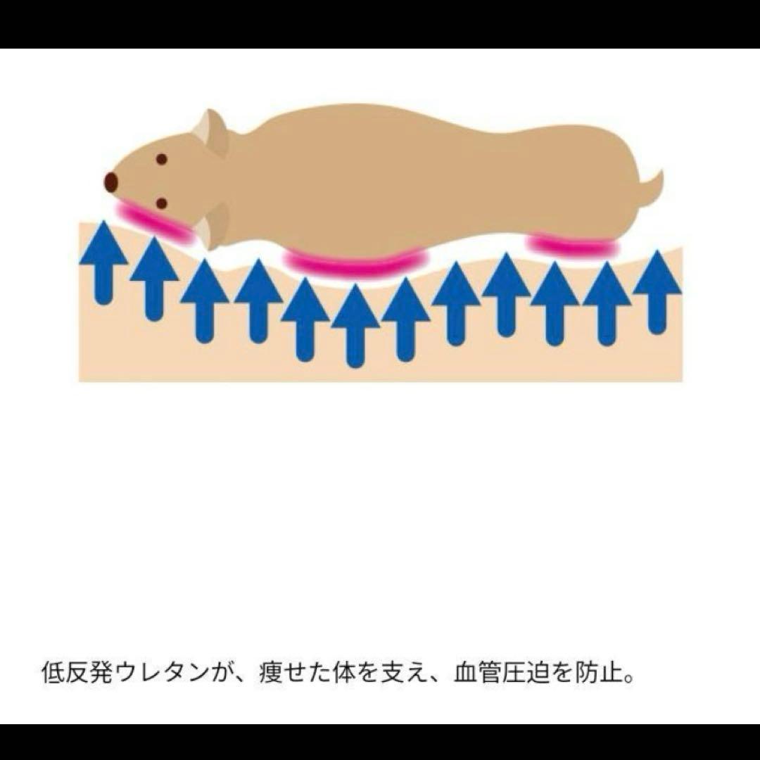 アルテア体圧分散マット　犬猫　ベッド　低反発　床ずれ予防　介護用マット Mサイズ