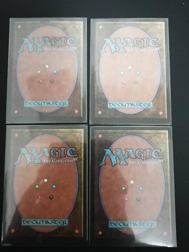 露天鉱床　４版　4ED　日本語　黒枠　４枚セット　NM~SP