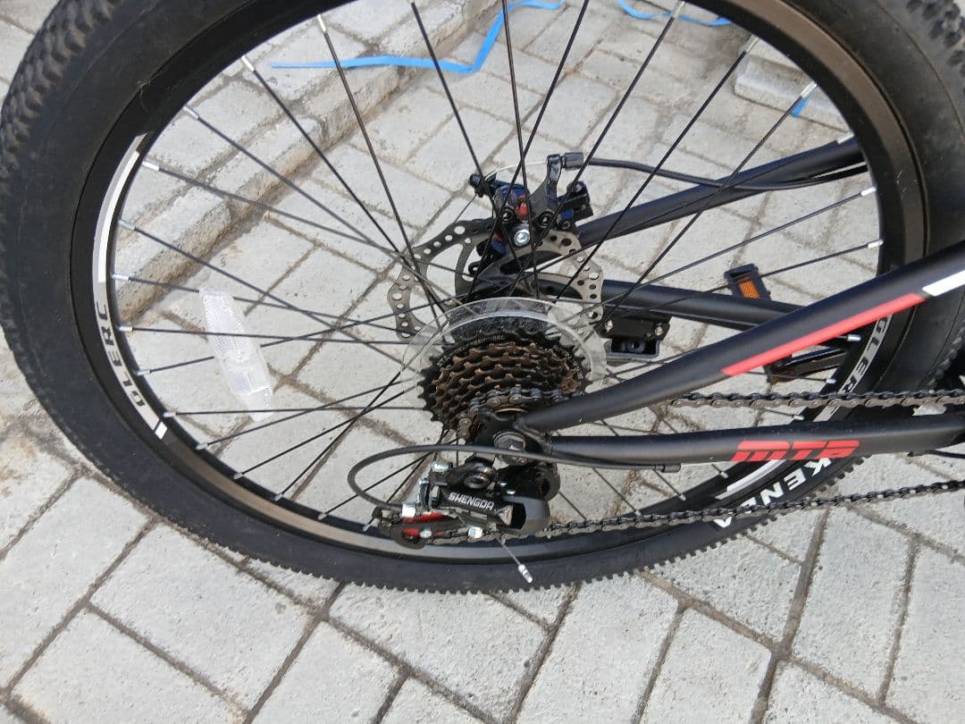 中古マウンテンバイク、24インチリム