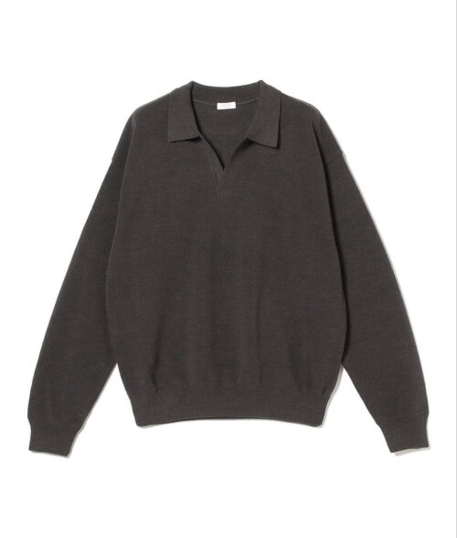 トップス crepuscule Co/Wo Moss Stitch Skipper