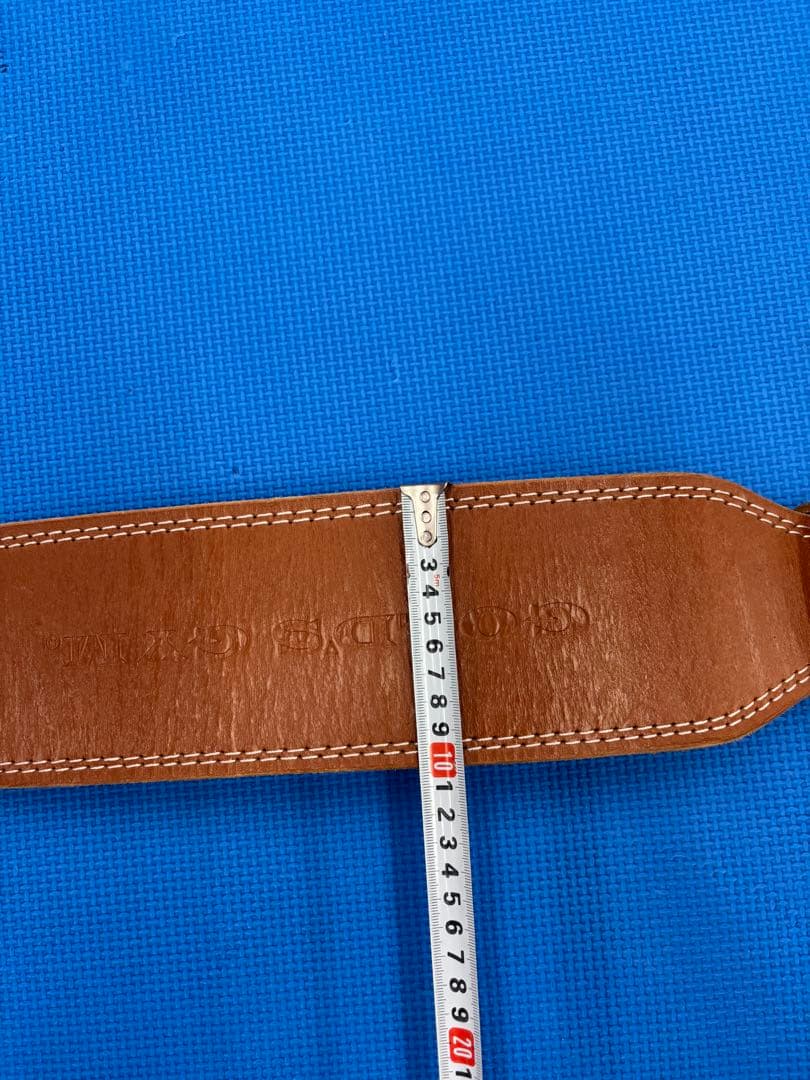 美品‼️ ゴールドジム プロレザーベルト　Ｌサイズ