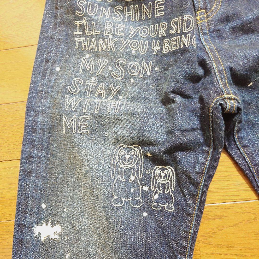 DENIMDUNGAREE パンツ ネイビー 150cm 未使用