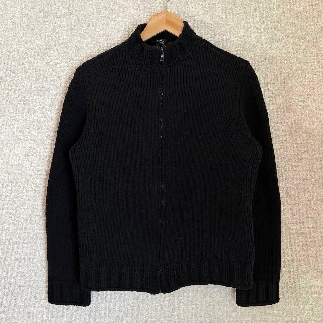 90s A.P.C. zip up ドライバーズニット riri フランス製