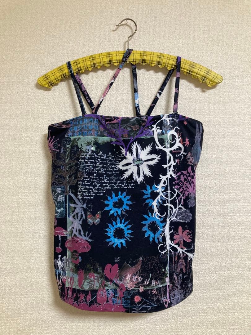 rurumu: 2025ssプリントキャミソール