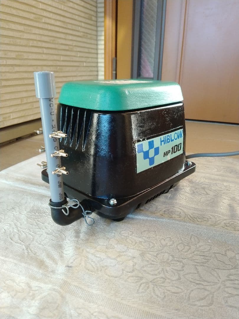 【強力//100L//テクノ高槻（HP-100）】エアポンプ　ブロワー　浄化槽