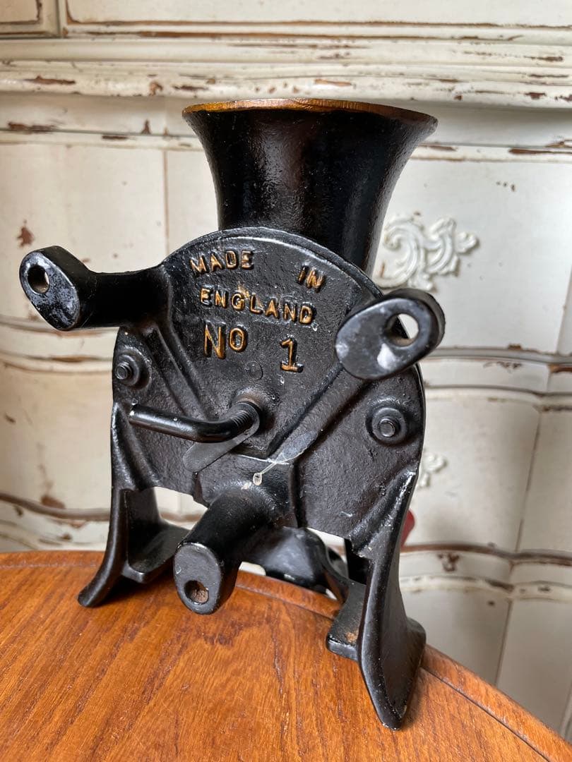 もも様専門イギリスアンティーク 壁掛け　コーヒー　ミル　グラインダー SPONG