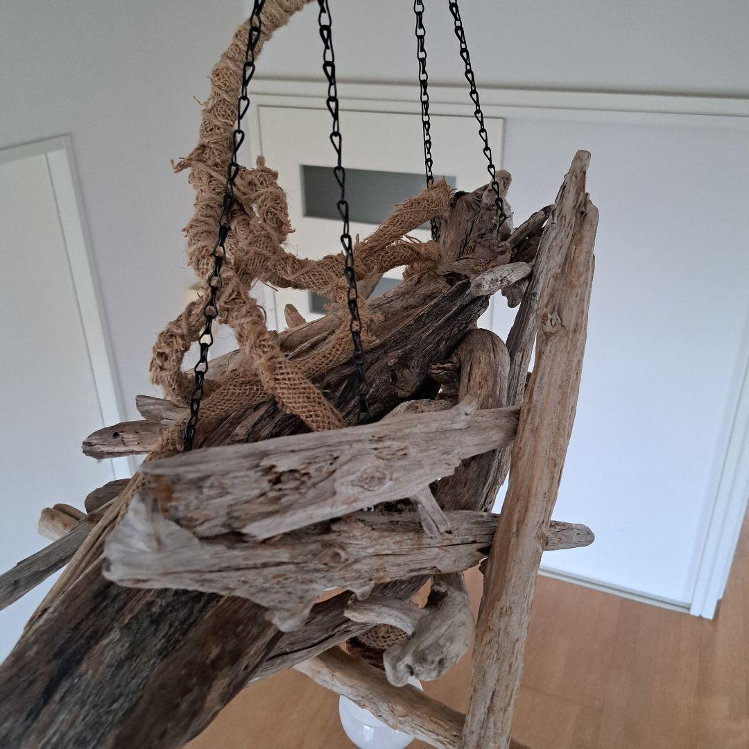 NO.L280 流木ペンダントライト 5灯　LED60W相当×5灯付　20帖OK