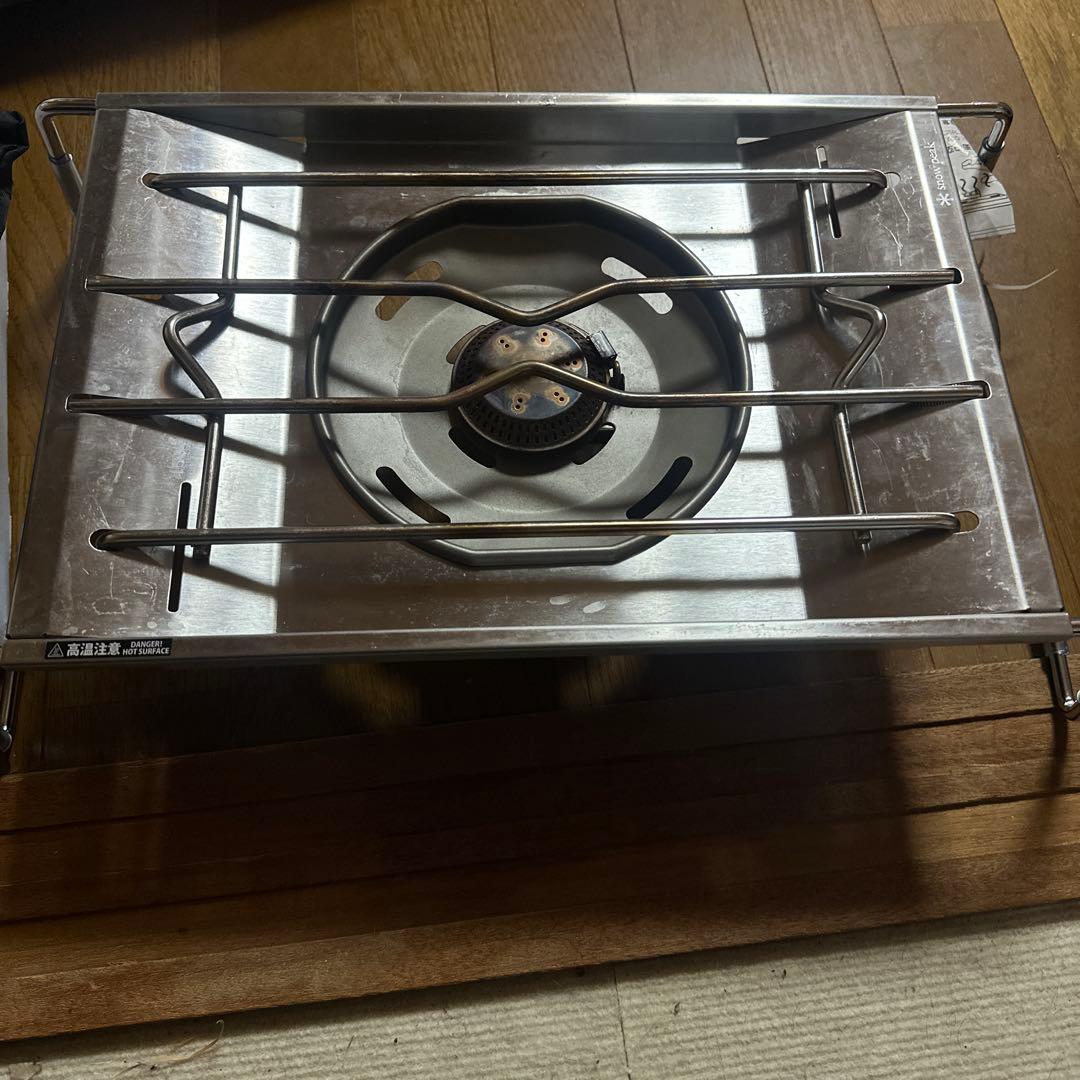 スノーピーク　フラットバーナー シングルバーナーコンロ