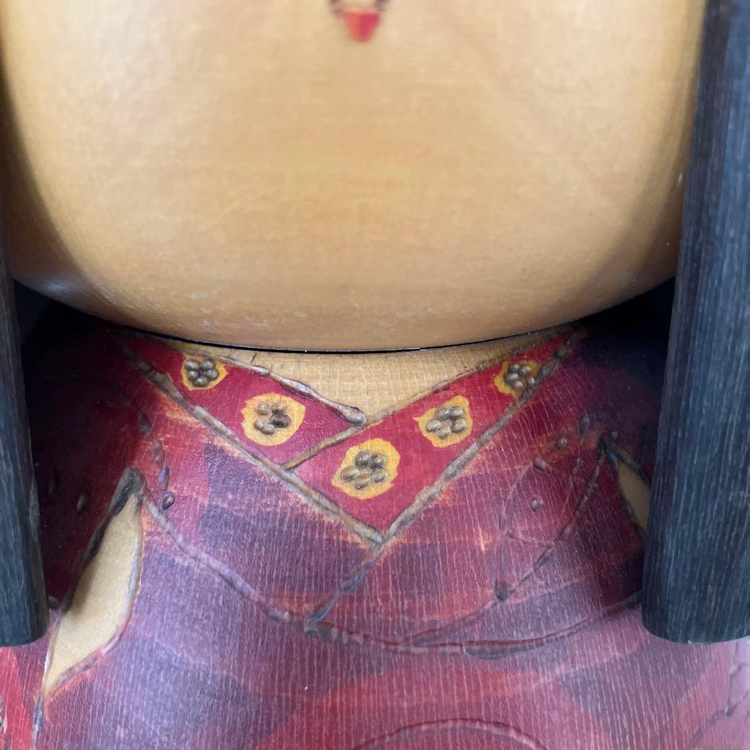 加藤竜雄　創作こけし　約32㎝