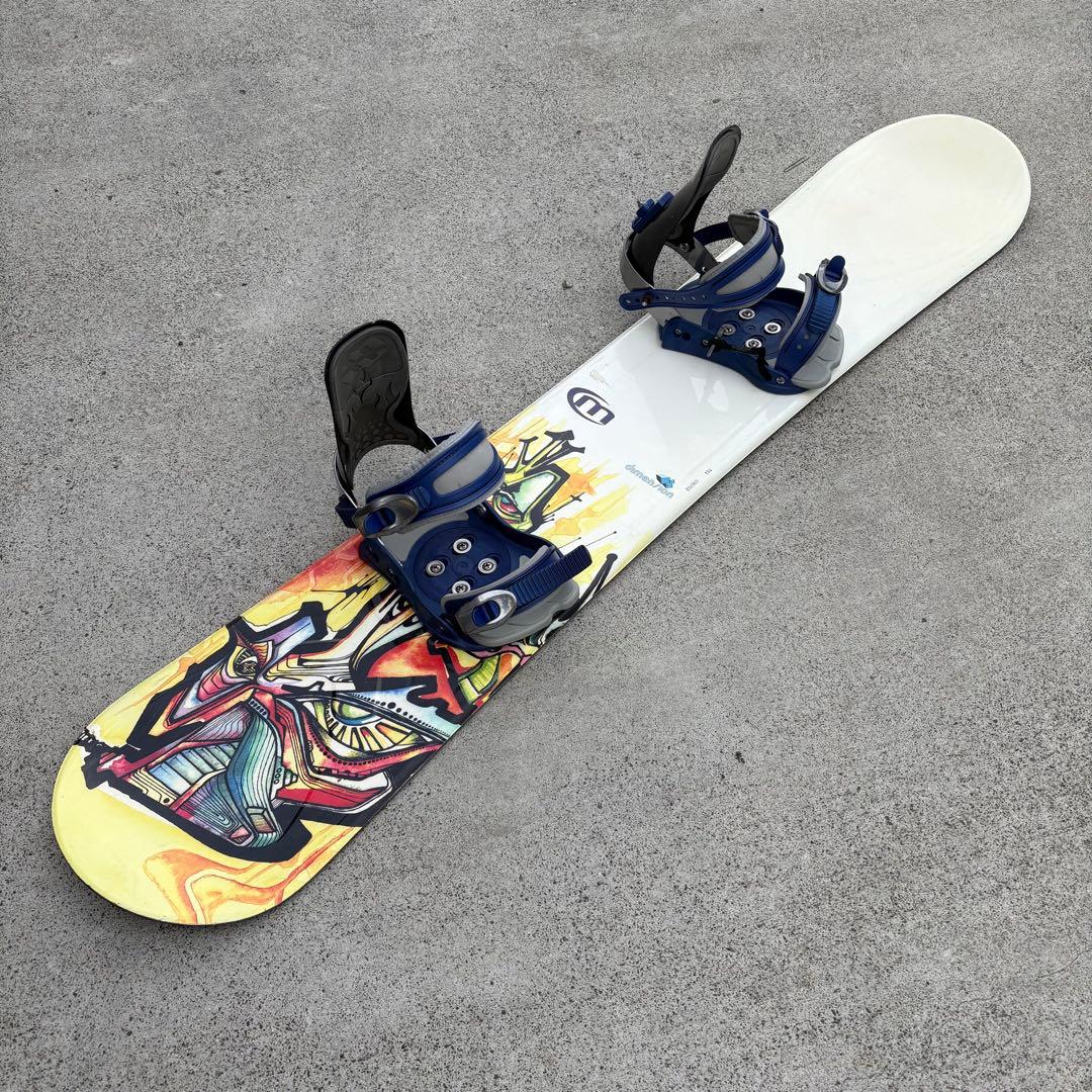 Morrowモロー スノーボード 154cm ビンディングセット バインディング