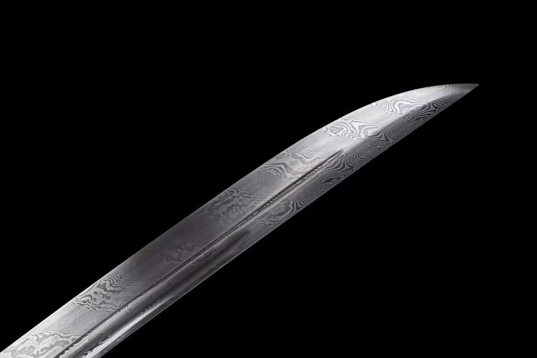 【丁白桜青刀】古兵器 刀装具 日本刀　模造刀 居合刀 武士道 鑑賞用 両手刀