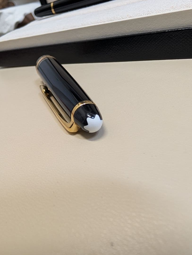 MONTBLANC モンブラン 万年筆 14K 黒 ケース付き