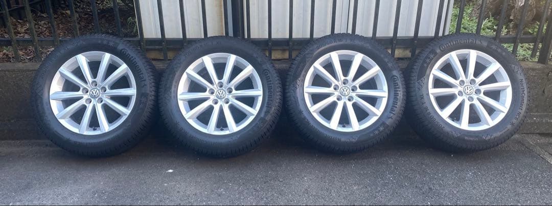 VW純正ホイールとスタッドレスタイヤセット