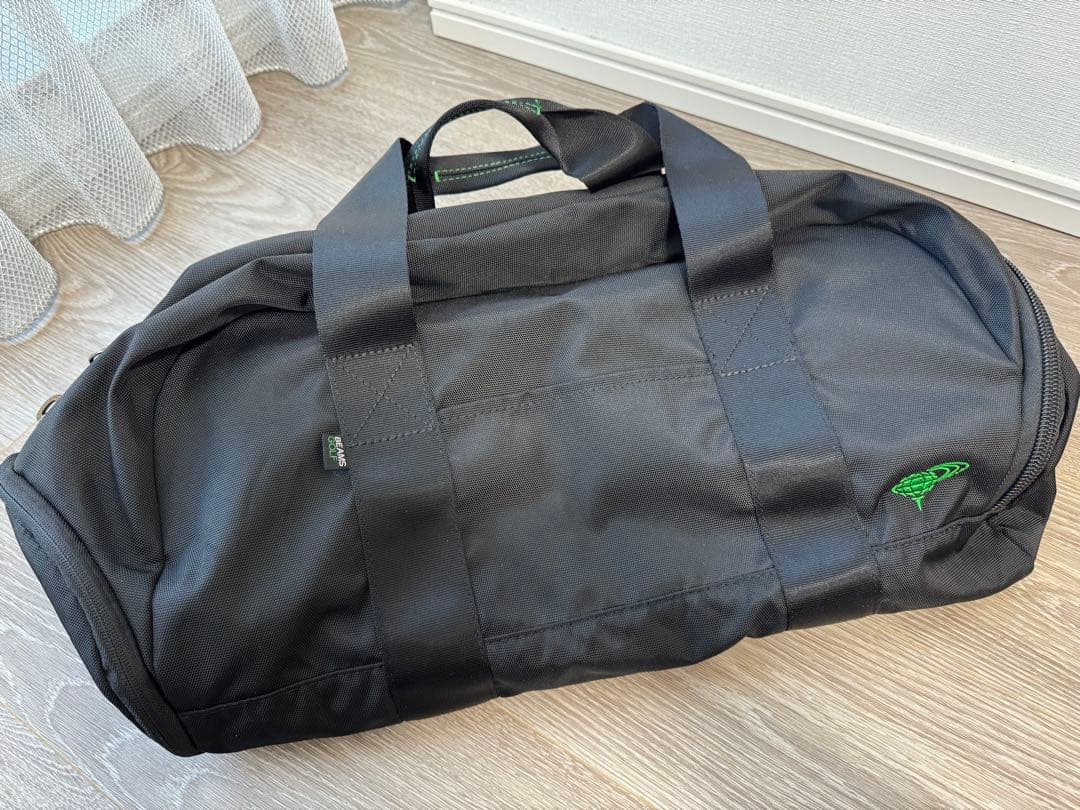 BEAMS GOLF シューズケース付き ボストンバッグ