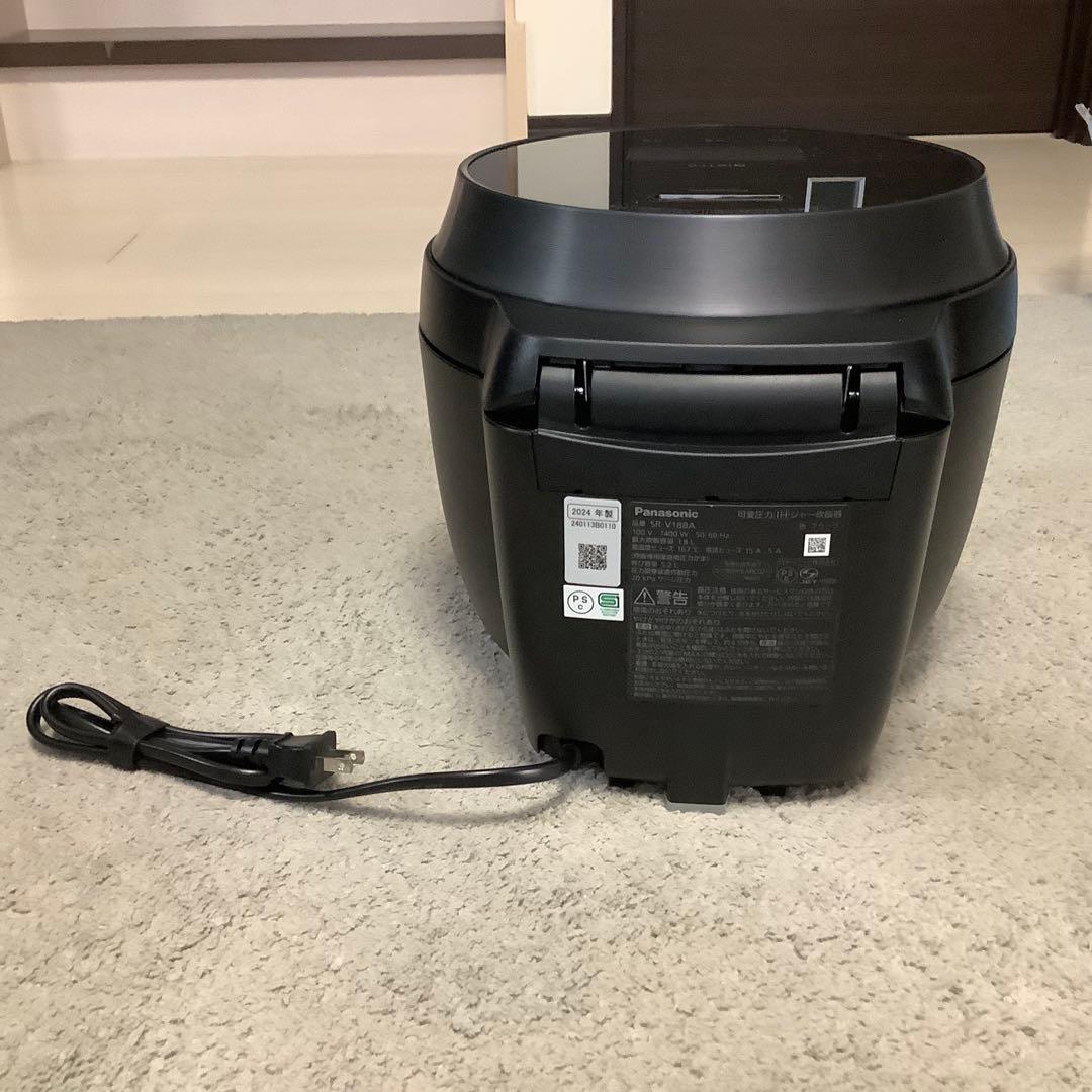 Panasonic Bistro ブラック炊飯器