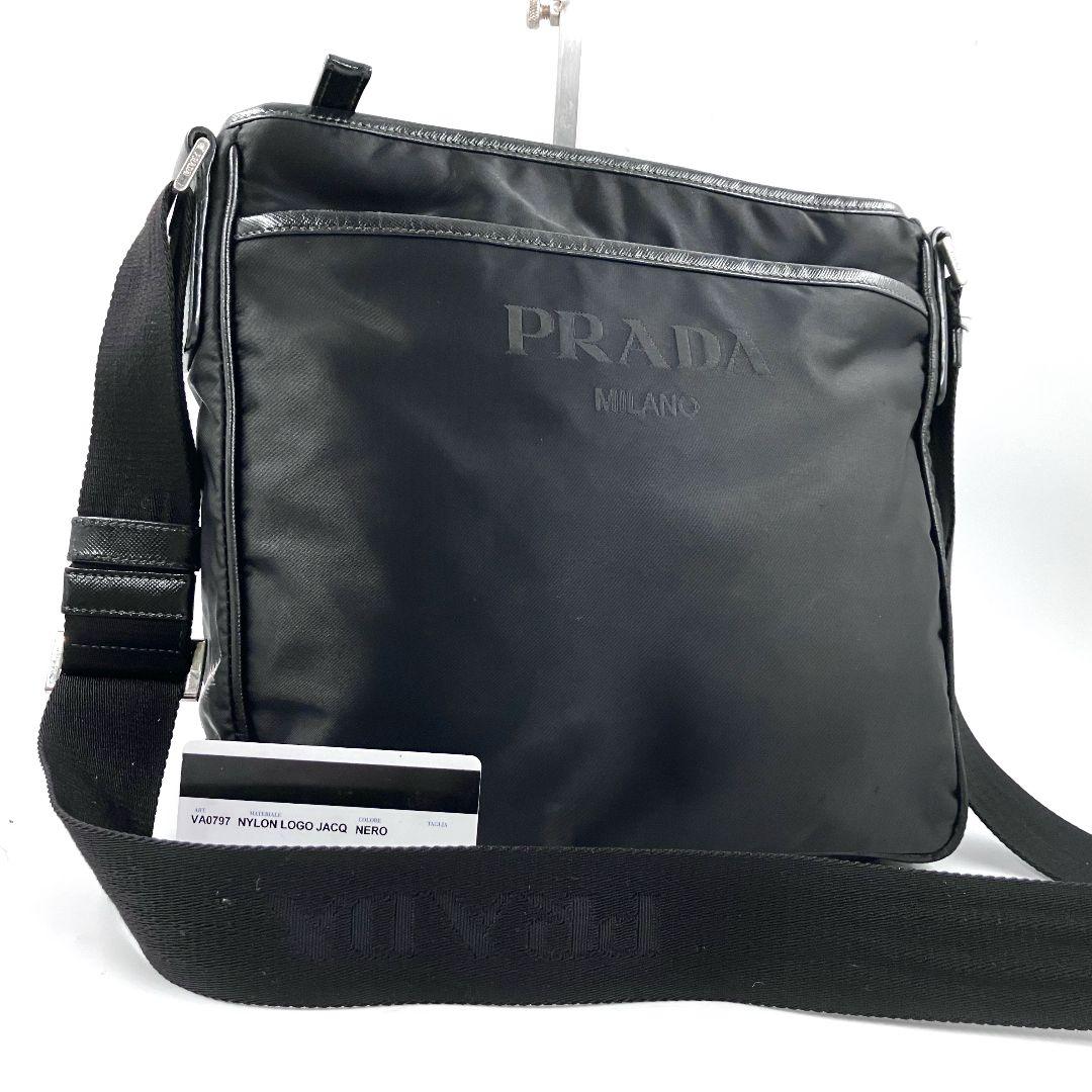 現行近い✨️プラダ 3048 ショルダーバッグ VA0797 ⭕️Gカードあり