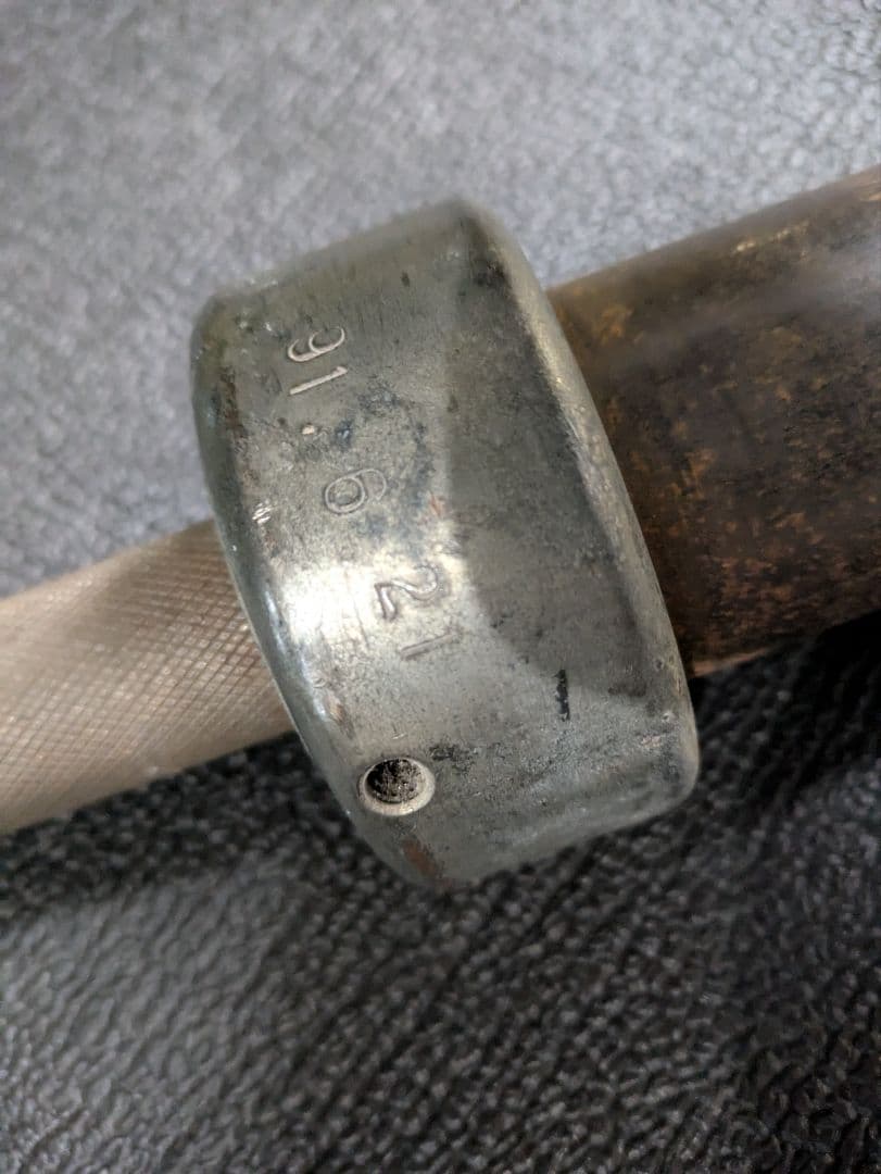 オリンピック　バーベルシャフト　プロレス　トレーニング　手渡し限定