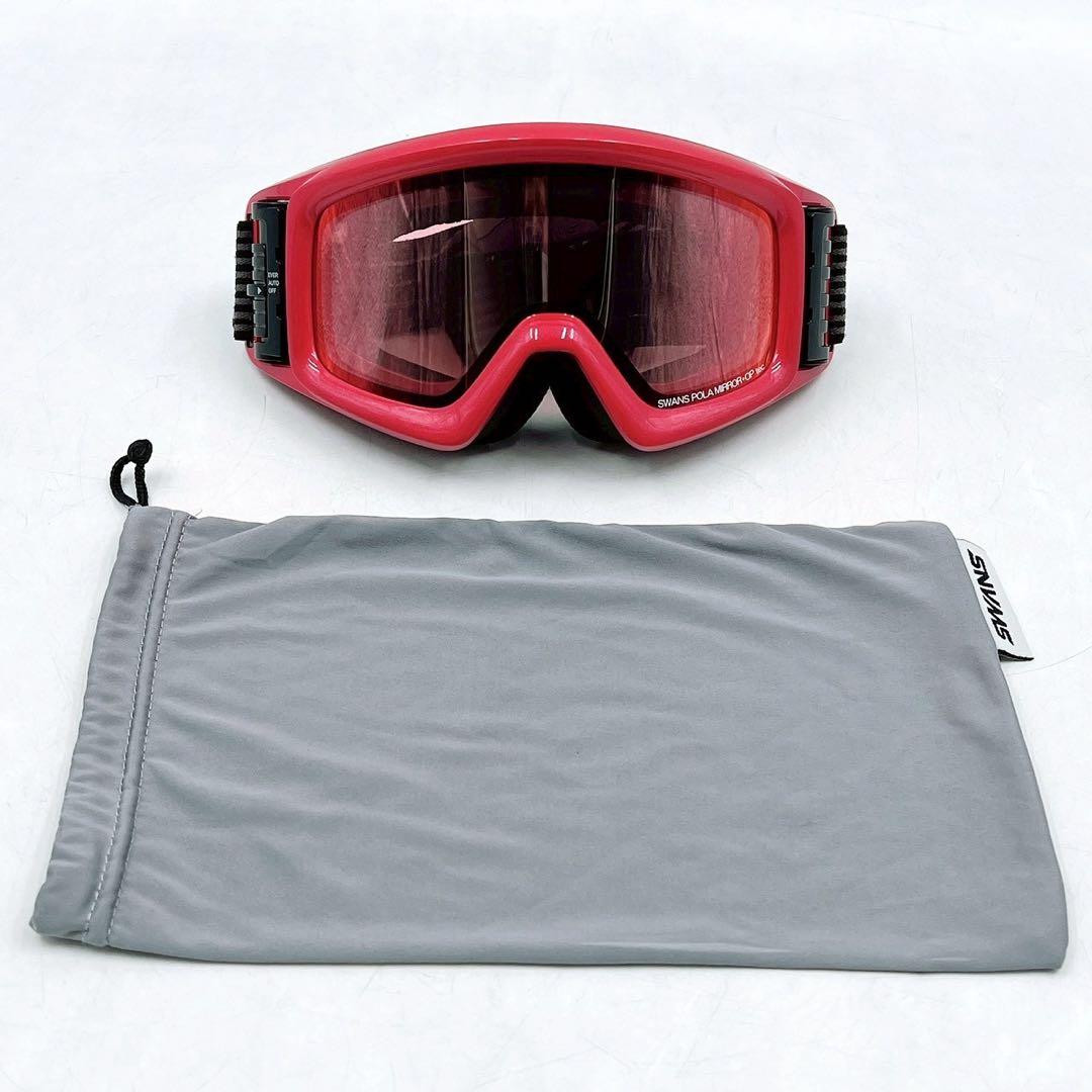 SWANS ターボファン付ゴーグル POLA+OP tec偏光ミラー 動作確認済