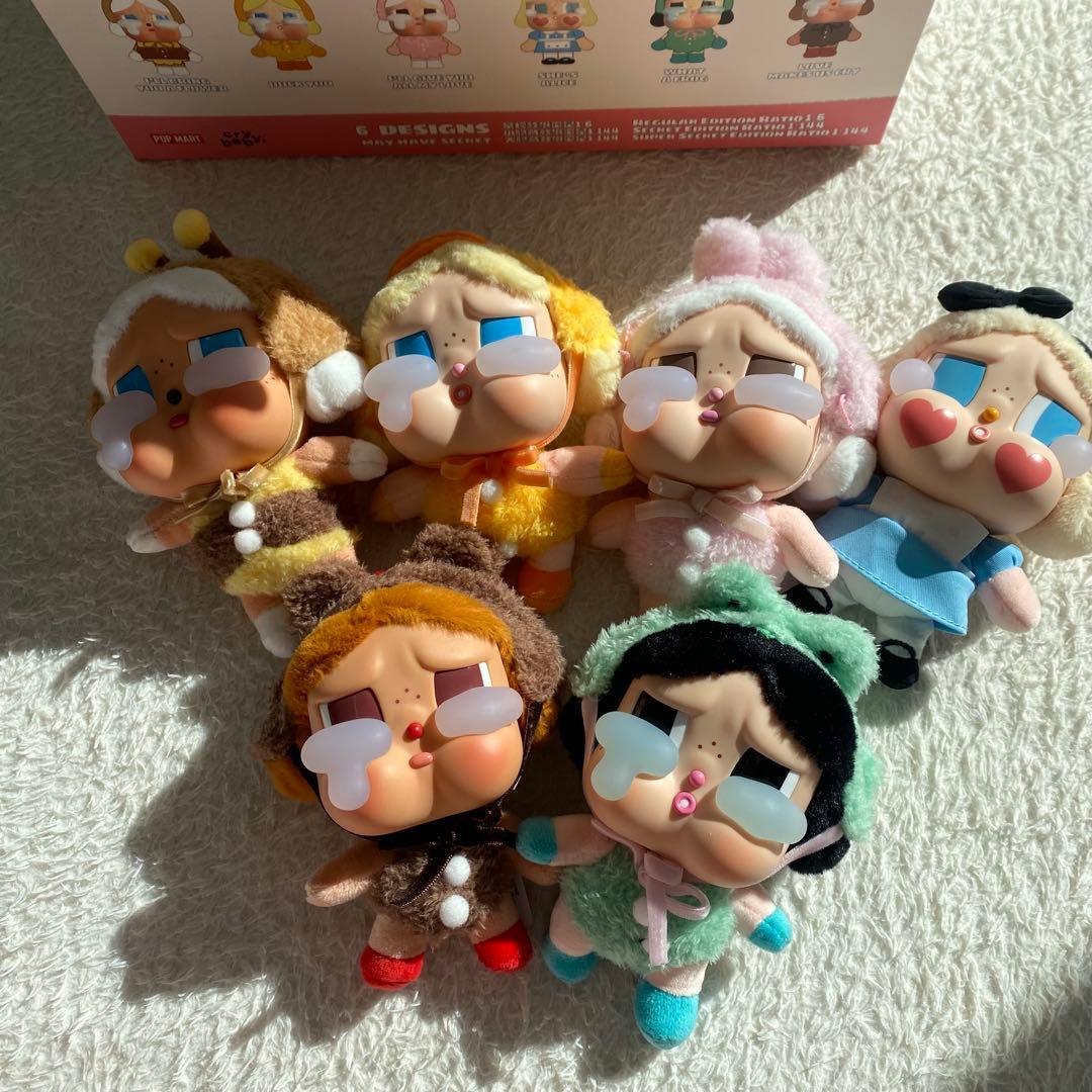 CRYING AGAIN プラッシュドール ぬいぐるみ　6セット
