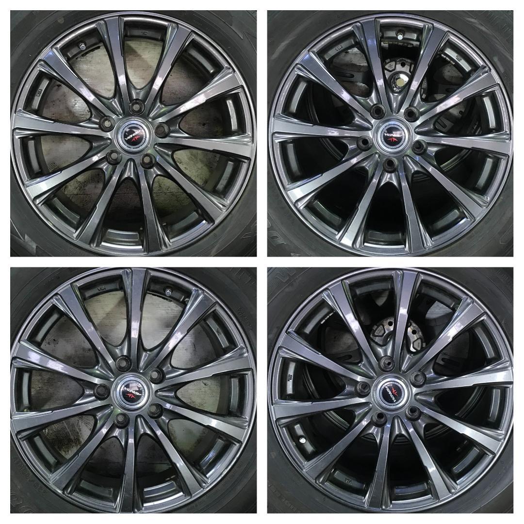 専用30 DUNLOP WM02 225/60R17 8.5分目 スタッドレス