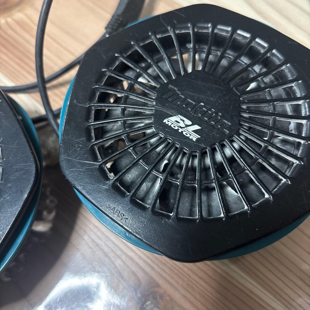 (N502)Makita 空調服用ファン 2個セット