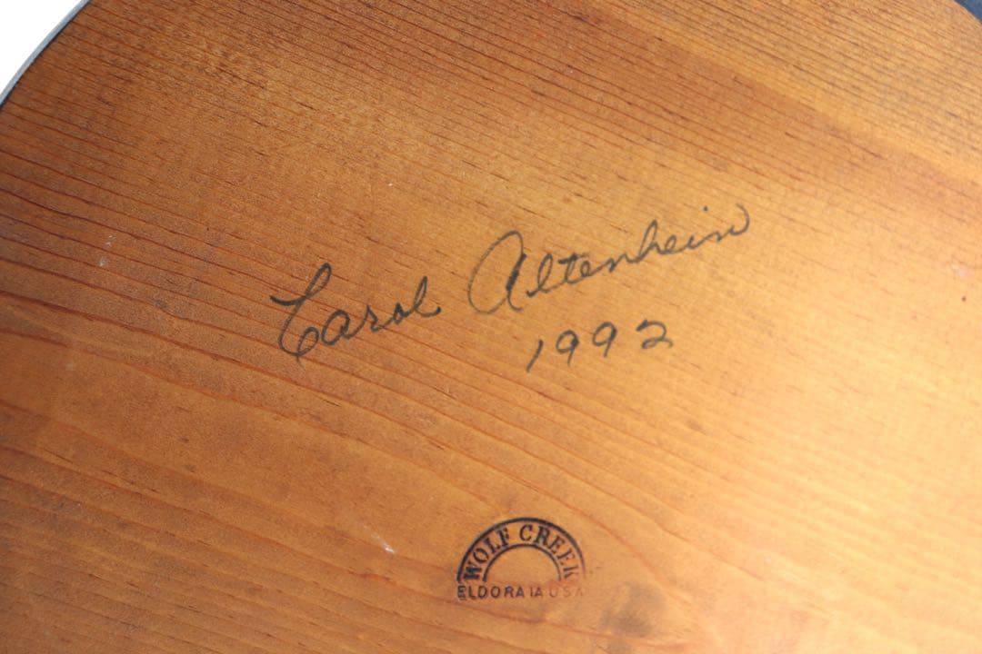 空中ブランコ アメリカン・フォーク・アートWOLF CREEK 木製空中ブランコ