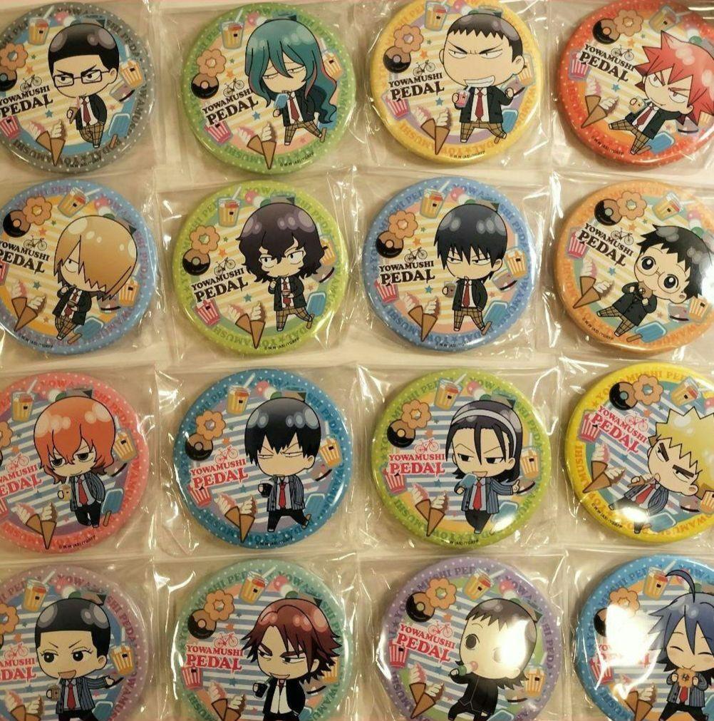 弱虫ペダル GRANDE ROAD ローソンデカ缶バッジ 全16種 コンプリート