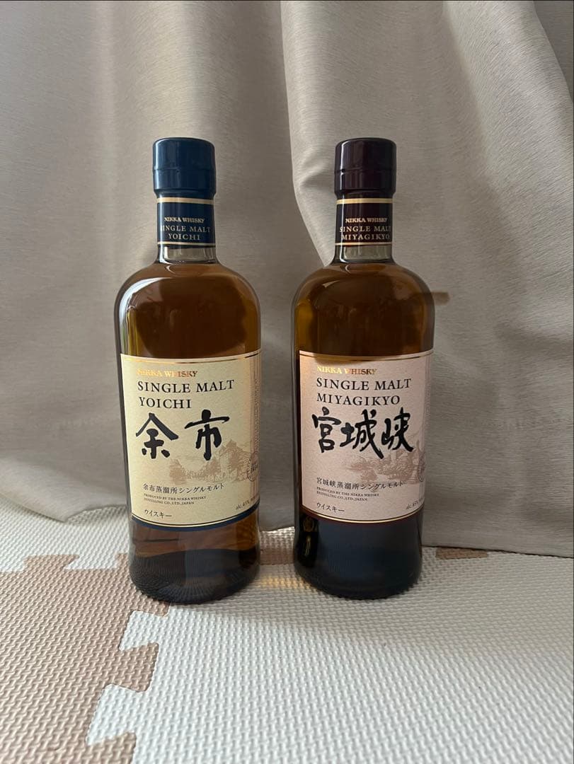 余市・宮城峡 シングルモルトウイスキーセット