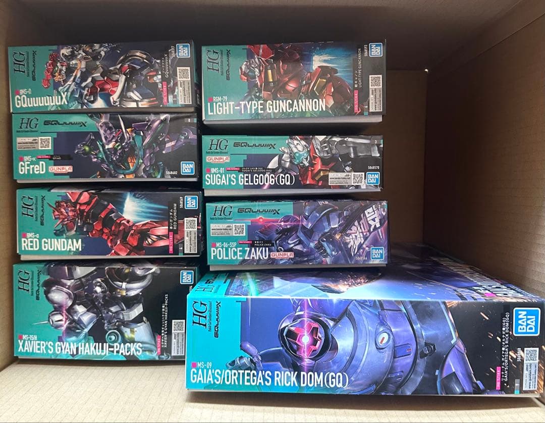 ジークアクス ガンプラ 8点セット