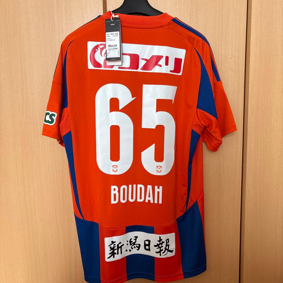 アルビレックス新潟2025 Lサイズ 65ブーダ選手