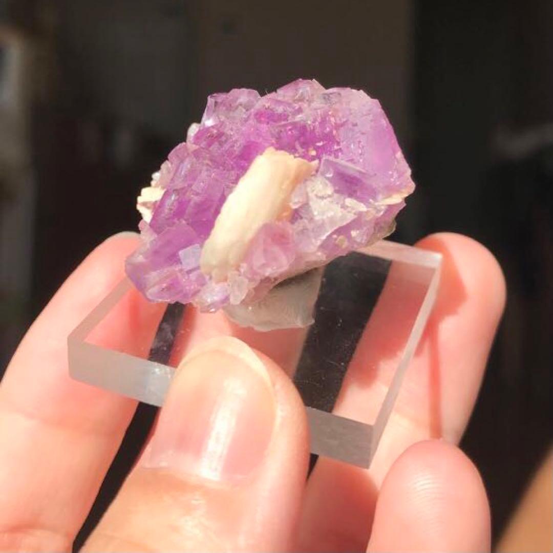 おまとめ作成中！スペイン　アストゥリアス産　パープル　フローライト　原石