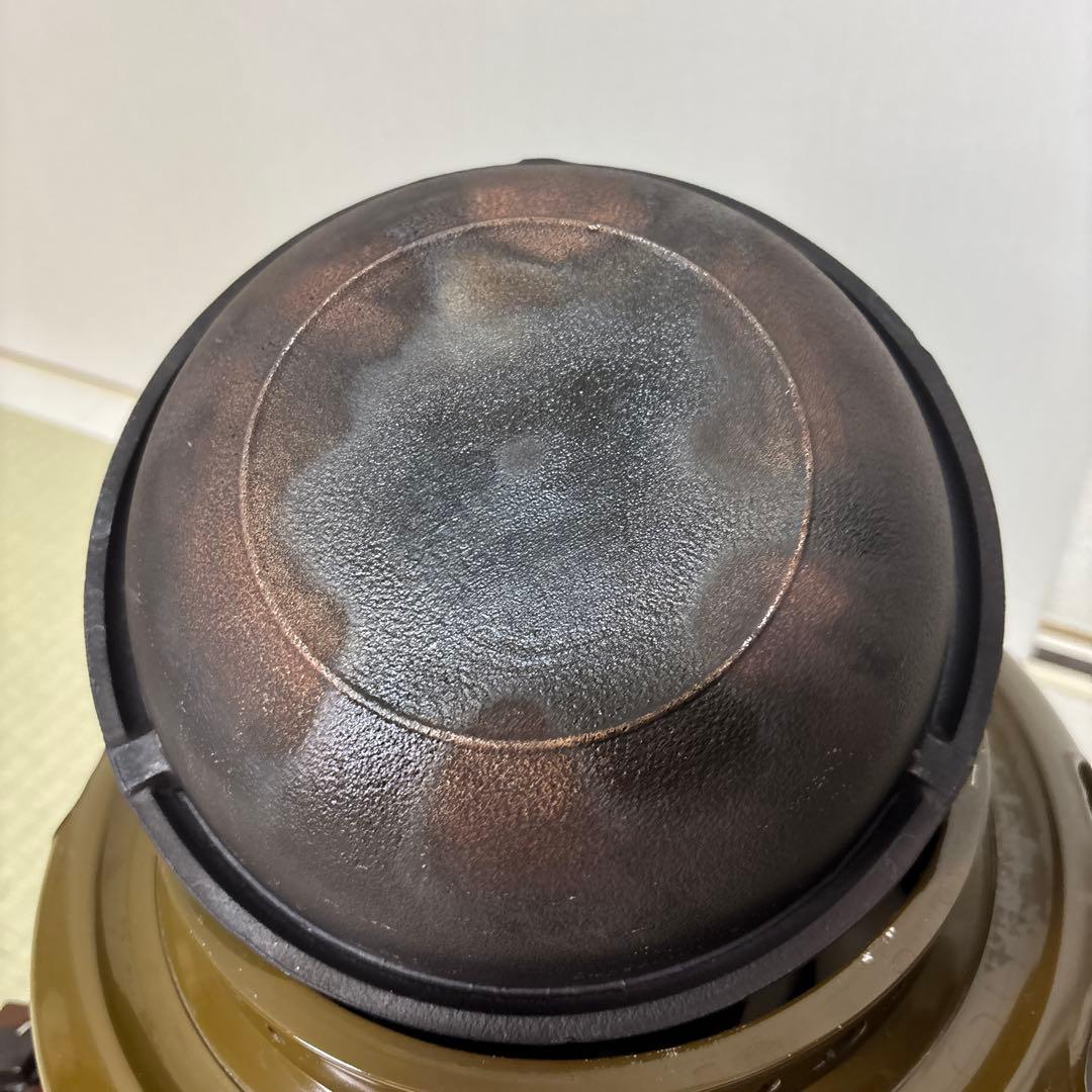 茶道具　風炉型電熱器　野々田　（非銅非鉄？）