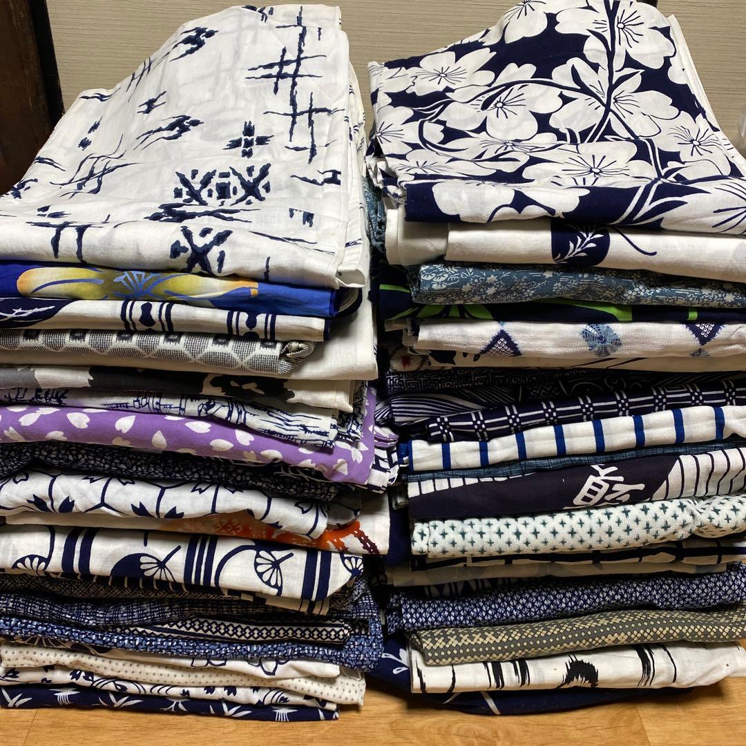 訳あり❗️リメイク 素材用 浴衣 50枚セット まとめ売り 一掃SALE