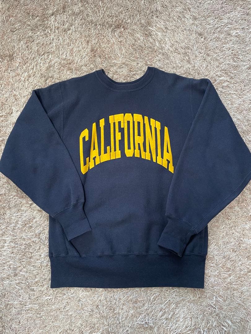 90s USA製 チャンピオン カリフォルニア リバースウィーブ ネイビー