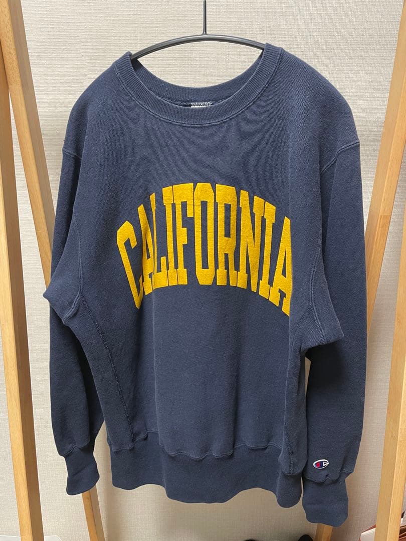 90s USA製 チャンピオン カリフォルニア リバースウィーブ ネイビー